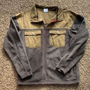 Columbia -Tone Fleece Jacket with Pockets